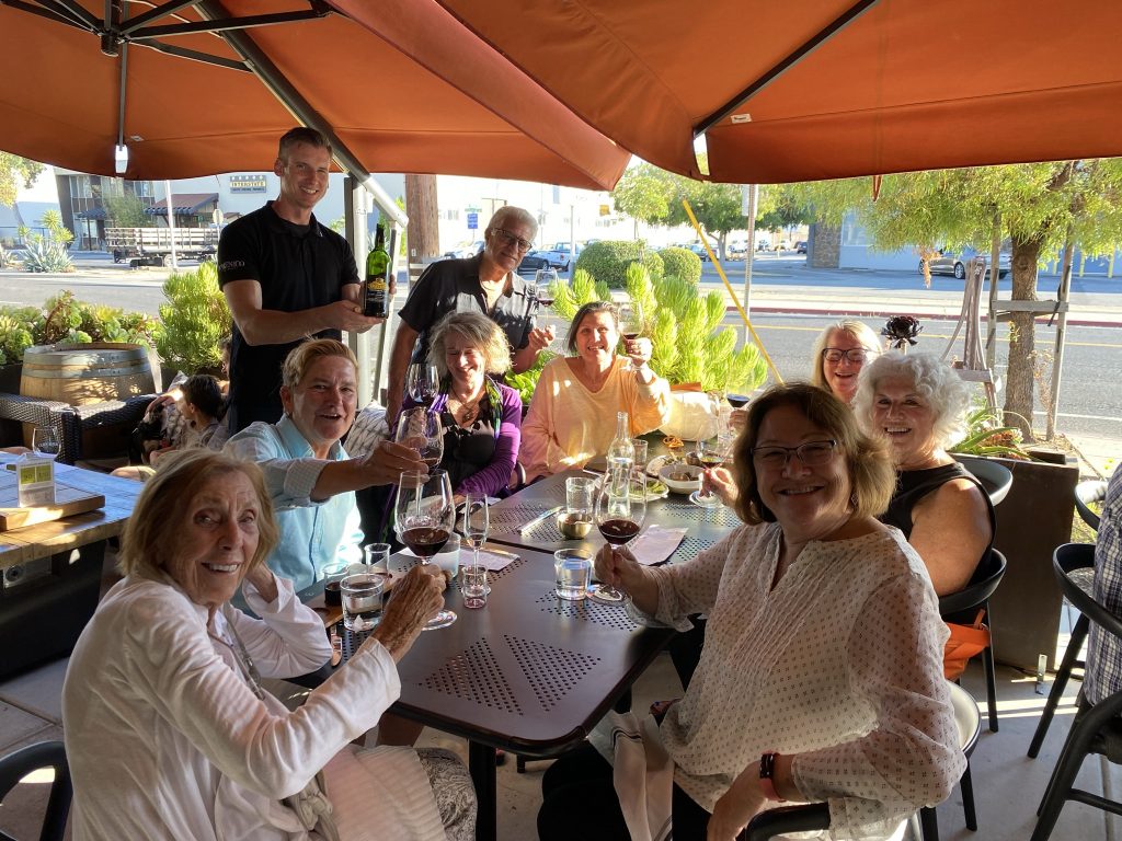 Bacchus Wine Club members visiting Domenico Osteria